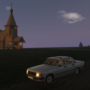 У церкви