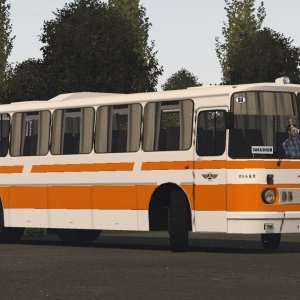 ЛАЗ-699Р после реставрации на территории серповской автоколонны